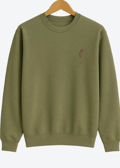 Military Green CrewNeck